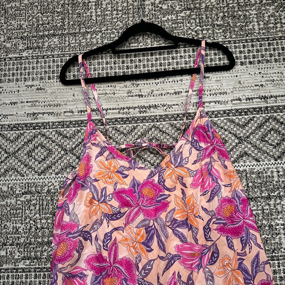 Tie-Back Maxi Slip Dress XL - Picture 2 of 9